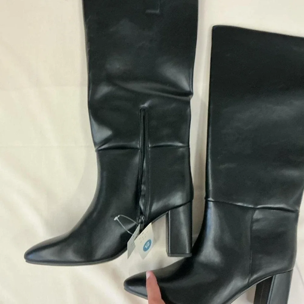 Black knee-high boots by A‎ New Day